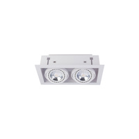 Oprawa Podtynkowa Sufitowa GU10 Biała DOWNLIGHT 9574 Nowodvorski