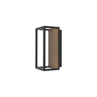 Lampa Ogrodowa Zewnętrzna Kinkiet Elewacyjny Oprawa Natynkowa LED 7W 210lm 3000K Ciepła Grafitowa Wodoodporna IP54 Nowoczesna SYMMETRY 8176 Nowodvorski