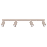 Lampa Sufitowa Reflektor 4x GU10 Aluminiowa Taupe Karbon Deep Space SL.1765 Sollux