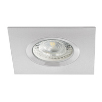 Oprawa sufitowa podtynkowa TESON PAR16 GU10 Chrom Kwadratowa KANLUX