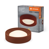 Lampa Plafon LED Sufitowa Ozdobna Betonowa Ściemnialna 13W 3000K Ciepła Brązowa LEDVANCE