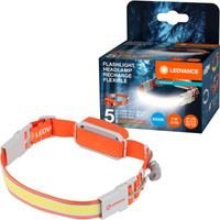Latarka Akumulatorowa LED Czołowa Elastyczna VALUE CLASS COB 3W 300lm 6500K USB-C LEDVANCE