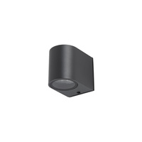 Lampa Ogrodowa Zewnętrzna Kinkiet Elewacyjny Oprawa Natynkowa GU10 Grafitowa Wodoodporna IP54 Nowoczesna NICO 9518 Nowodvorski