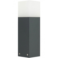 Lampa Ogrodowa Zewnętrzna Stojąca SŁUPEK Cube CB-330 DG E27 33cm Su-Ma