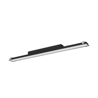 Oprawa Liniowa Lampa Sufitowa LED 32W 115cm 3600lm 3000K Ciepła 90° Podtynkowa Czarna KANLUX