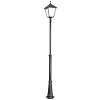Lampa Ogrodowa Zewnętrzna Słupek LATARNIA E27 Retro Kwadratowe OGMWN 1 BD KW 200-300cm czarny Su-Ma