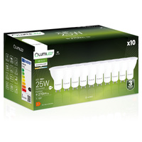 Zestaw 10x Żarówka LED GU10 3W = 25W 270lm 4000K Neutralna 120° LUMILED