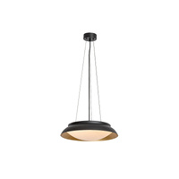Lampa Wisząca Sufitowa LED 24W 3000K Czarny Nowoczesny Hafsa Rabalux