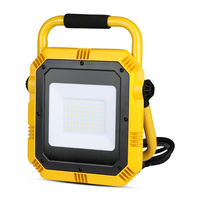 Naświetlacz LED 50W 4000lm 4000K IP44 Czarny+Żółty Samsung Chip VT-51 V-TAC