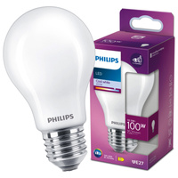 Żarówka LED E27 A60 10.5W = 100W 1521lm 4000K Neutralna FILAMENT LED Classic Philips
