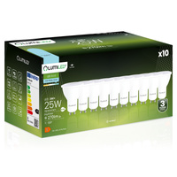 Zestaw 10x Żarówka LED GU10 3W = 25W 270lm 6500K Zimna 120° LUMILED