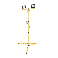 Naświetlacz halogen LED na statywie 2x100W 7000 lm 4000K Ecolight