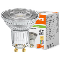 Żarówka LED Reflektor GU10 PAR16 7W = 80W 575lm 3000K Ciepła 60° CRI90 Ściemnialna Ledvance