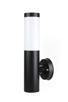 Lampa Ogrodowa Zewnętrzna Elewacyjna KINKIET LED Inox ST 025 BL E27 Okrągły Su-Ma