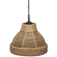 Lampa Sufitowa Wisząca Zwis E27 Beżowy Czarna Avera Sanico Goldlux
