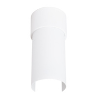 Lampa Sufitowa Oprawa Natynkowa 1x E27 Biała Flash Blue Sapphire SL.1673 Sollux