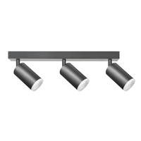 Oprawa Ścienno-Sufitowa Reflektor Punktowy 3x GU10 Czarna LONDON Sanico Goldlux