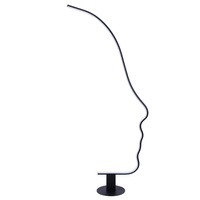 Lampa Podłogowa LED 25W 3000lm 4000K Neutralna Czarna Stranger Sanico Goldlux