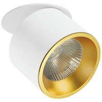Oprawa sufitowa podtynkowa reflektor punktowy LED Haron GOLDLUX (Polux) 20W 1500lm 3000K
