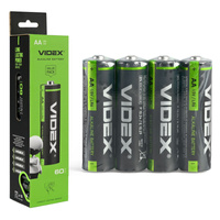 Baterie Alkaliczne Zestaw AA 1.5V 2600mAh AA 4szt. x 15 VIDEX