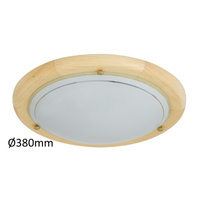 Plafon LED Lampa Sufitowa Oprawa Ścienna Natynkowa 2x E27 kremowy Klasyczny Ufo Rabalux