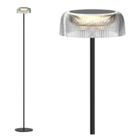 Lampa Podłogowa LED Dekoracyjna 2W 270lm 2700K Ciepła Czarna IP44 Ściemnialna Trypolis Sanico Goldlux