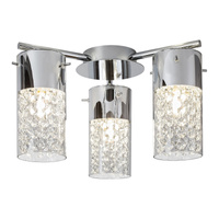 Lampa Sufitowa LED Łazienkowa E14 IP44 Chrom Klasyczny Niagara Rabalux
