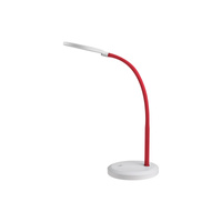 Lampa Stołowa Biurkowa Nocna 7.5W 440lm 4000K Ściemnialna Czerwony Nowoczesny Timothy 5430 Rabalux
