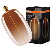 Żarówka LED Dekoracyjna E27 4.8W = 20W 200lm 1800K Ciepła 320° Bursztynowa Filament Ściemnialna Vintage 1906 Osram