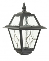 Klosz Głowica do Lampy Ogrodowej Zewnętrznej Stojącej Witraż K 1018 N E27 Su-Ma