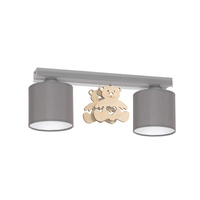 Lampa Sufitowa MIŚ 2xE27 Liniowa Milagro