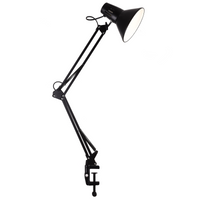 Lampka Biurkowa E27 Czarna Worker Sanico Goldlux