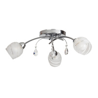 Lampa Sufitowa Żyrandol 3x E14 Chrom Nowoczesny Melissa Rabalux