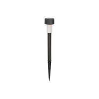 Lampa Ogrodowa Zewnętrzna Wbijana 0.1W 3000K IP44 Czarny Nowoczesny Solar 1 Rabalux