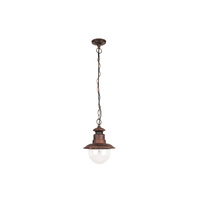 Lampa wisząca sufitowa E27 IP44 Brązowy Vintage Odessa Rabalux