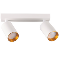 Lampa Listwa Oprawa Sufitowo-Ścienna LED 2 x GU10 MARIBEL Biały GOLDLUX (Polux)