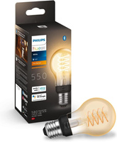 Żarówka LED E27 A60 7.2W = 40W 550lm 2100K Biała Ciepła FILAMENT SMART Inteligentna Bluetooth ZigBee White Philips HUE