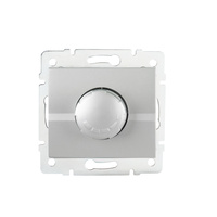 Ściemniacz Regulator Obrotowy 100W + Filtr Srebrny LOGI Kanlux