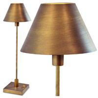 Lampa Stołowa Biurkowa E14 64cm GRENA GOLDLUX (Polux) Złota