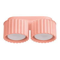 Oprawa Natynkowa 2x GX53 Aluminiowa Brzoskwiniowa Aura Deep Space SL.1828 Sollux