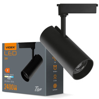 Reflektor Spot Szynowy Lampa LED 30W 4000K 2400lm 90CRI 36° Regulowany Czarny Videx