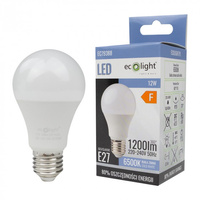 Żarówka LED A60 E27 12W 1080lm 6500K Zimna Ecolight