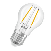 Żarówka LED P45 E27 A60 1.8W = 25W 250lm 2700K Ciepła 320° Filament Ściemnialna SUPERSTAR Osram