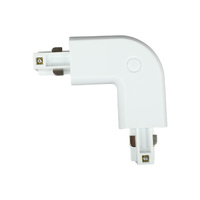 Łącznik szynoprzewodu L narożny 3-Fazowy Biały Track Light V-TAC