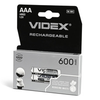 Akumulator Niklowo Wodorkowy 1.2V 600mAh AAA 2szt. VIDEX