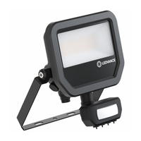 Naświetlacz LED Reflektor Zewnętrzny Lampa 17W 2200lm 3000K IP65 Czarny Z Czujnikiem Ruchu i Zmierzchu Floodlight Ledvance