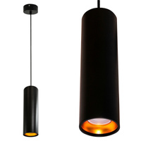 Lampa Wisząca Sufitowa IL MIO LATI GU10 Czarno - Złota GOLDLUX (Polux) 120cm