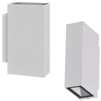 Kinkiet Elewacyjny LED Biały Góra/Dół 2x2,5W 4000K Neutralna ORLEAN GOLDLUX (Polux)