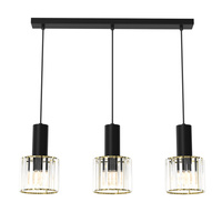 Lampa Wisząca Sufitowa CRISTAL 3xE27 Listwa Milagro