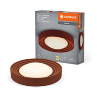 Lampa Plafon LED Sufitowa Ozdobna Betonowa Ściemnialna 24.5W 3000K Ciepła Brązowa LEDVANCE